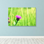 マリファナ キャンバスプリント (インサイチュ (ウッドフロア))