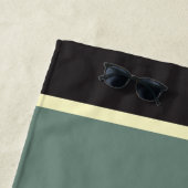 マリファナ: 2番目の手の煙を落ち着ける ビーチタオル (インサイチュ)