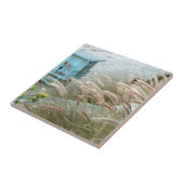 マリブのビーチカリフォルニアの野草 タイル (側面)