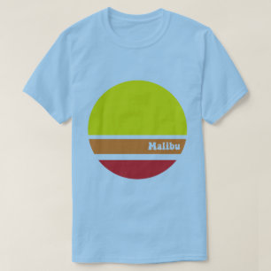 マリブのレトロのTシャツ Tシャツ