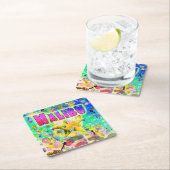 マリブエポックアワーコースター スクエアペーパーコースター (インサイチュ)