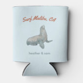 マリブカリフォルニアカスタムウェディング 缶クーラー (正面)