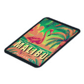 マリブカリフォルニアレトロサンセットデミディーズ1950s マグネット (左側)