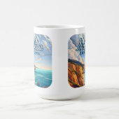 マリブカリフォルニアロサンゼルスエルマタドールビーチ コーヒーマグカップ (中央)