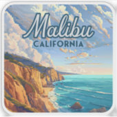 マリブカリフォルニアロサンゼルスエルマタドールビーチ シール (正面)