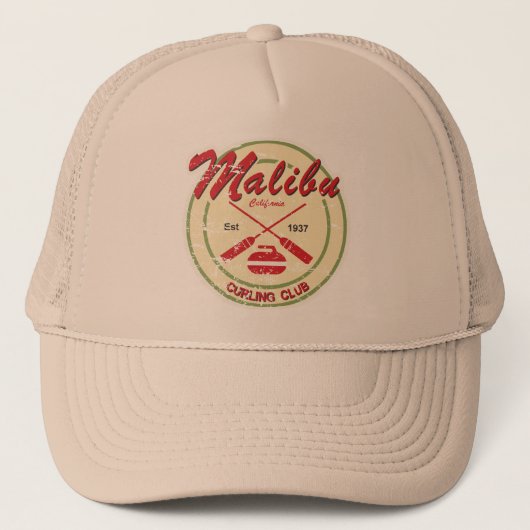 マリブカールクラブ動揺してな帽子 キャップ (正面)