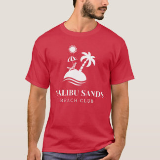 マリブサンズビーチクラブの友達 Tシャツ