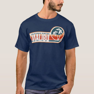 マリブサーフィンカリフォルニア Tシャツ