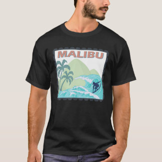 マリブサーフィンパームズビーチカリフォルニアUSAバケーション Tシャツ