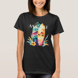 マリブサーフボード Tシャツ