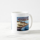 マリブシティ – ロサンゼルス・カリフォルニア コーヒーマグカップ (正面右)