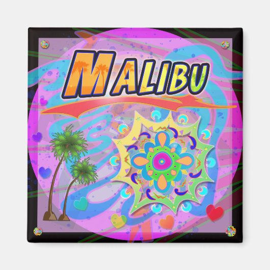 マリブトゥループログレス磁石 マグネット (正面)