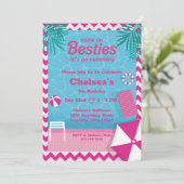 マリブドールビーチプール誕生日 招待状 (スタンド正面)