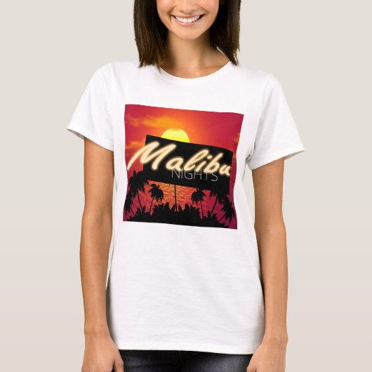 マリブナイツ Tシャツ (正面)