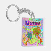 マリブバケーションターゲットキーチェーン キーホルダー (正面左)