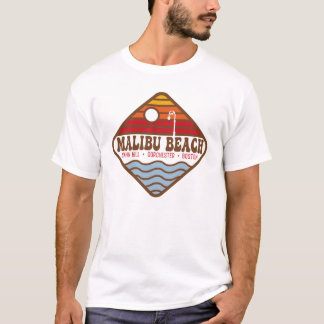 マリブビーチお土産Tシャツ – ドーチェスター,ボストン Tシャツ