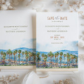 マリブビーチサンタバーバラCA日付を保存 招待状