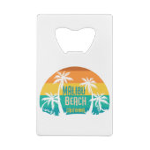 マリブビーチレトロ クレジットカード栓抜き (裏面)