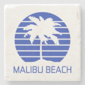 マリブビーチ カリフォルニア ストーンコースター (正面)