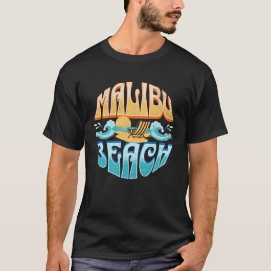 マリブビーチ Tシャツ (正面)