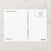 マリブピア、カリフォルニアポストカード ポストカード (裏面)