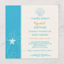 マリブブルー アイボリー ビーチ ブライダルシャワー