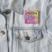 マリブラッキーゴールデンボタン 缶バッジ (インサイチュ)