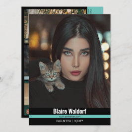 マリブリッジ4 | コンポジットカードのモデリング 招待状