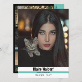 マリブリッジ4 | コンポジットカードのモデリング 招待状