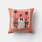 マリブー不気味観光客面白いハロウィーンおもしろい クッション (裏面)