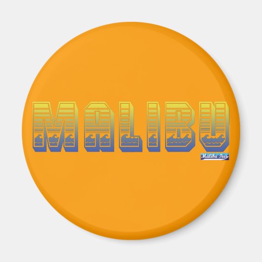 マリブ海 マグネット (正面)