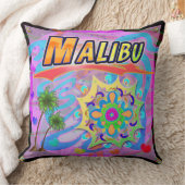 マリブ真の進行枕 クッション (ブランケット)