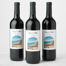 マリブ結婚式の引き出物 パーソナライズされた