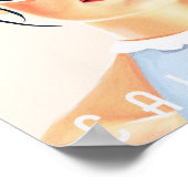 マリブ，カリフォルニア州：セクシーヴィンテージピンナップガールトラベル ポスター (角)