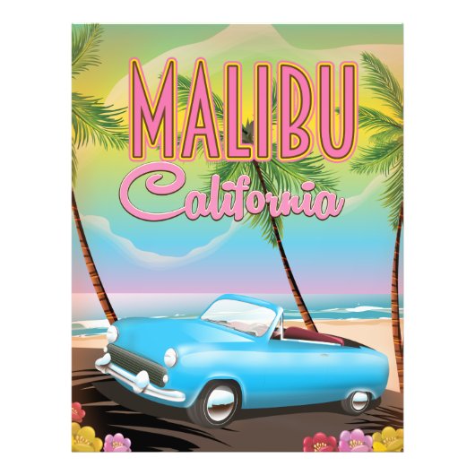 マリブ カリフォルニア フォトプリント            (正面)