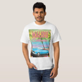 マリブ カリフォルニア Tシャツ (正面フル)