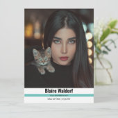 マリブ・リッジ４｜モデリング・コンピ・カード 招待状 (スタンド正面)