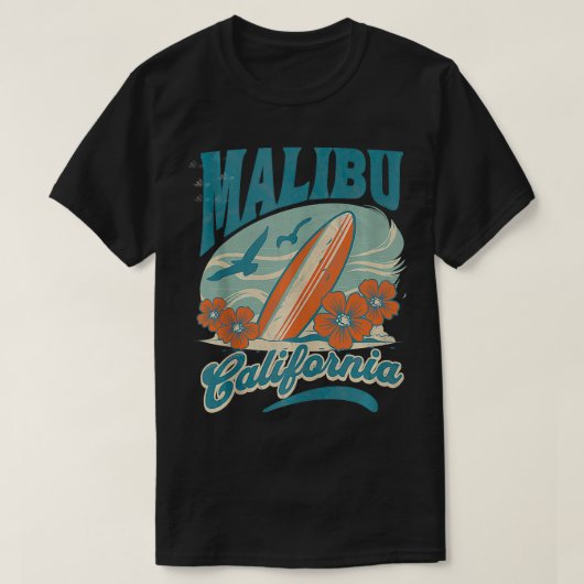 マリブ Tシャツ (デザイン正面)