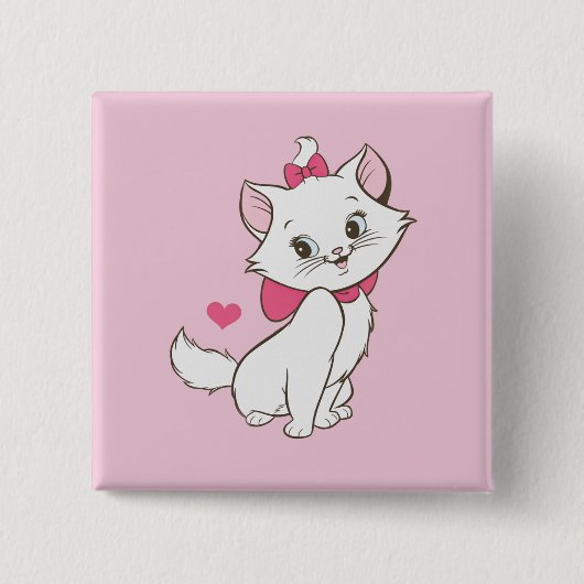 マリボタン 缶バッジ (正面)