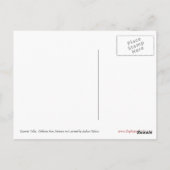 マリポサトレイルからヨセミテバレーカリフォルニア ポストカード (裏面)