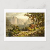 マリポサトレイルからヨセミテバレーカリフォルニア ポストカード (正面)