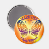 マリポサマグネット4ラウンド マグネット (正面/裏面)