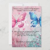 マリポサマージェンダーリビールパーティの招待状 招待状 (正面)