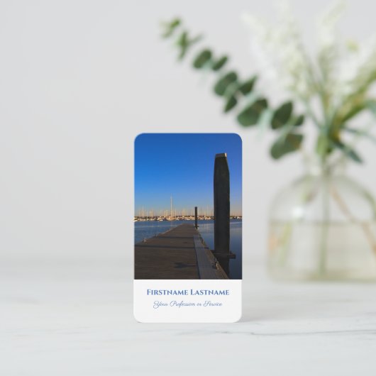 マリマリナヨット桟橋旅行代理店の観光 名刺 (スタンド正面)