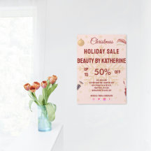 マリムクリスマス美しいサルーンフライヤー