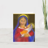 マリヤとイエス ノートカード (正面)