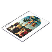 マリヤと十字架につけられたヴァージン ノートブック (左側)