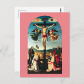 マリヤと十字架につけられたヴァージン ポストカード (正面/裏面)