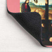 マリヤと十字架につけられたヴァージン マウスパッド (コーナー)