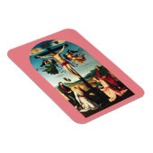 マリヤと十字架につけられたヴァージン マグネット (右側)